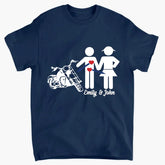 True Love Motorrad-Grafik-Shirt für Männer – Motorrad-Geschenke